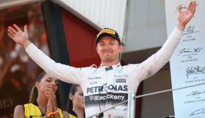 Nico Rosberg sicherte sich in Spanien den Sieg