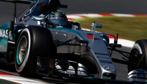 Nico Rosberg fuhr in Spanien zum 16. Mal in seiner Formel-1-Karriere auf Startplatz 1