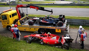 Für Fernando Alonso und Kimi Räikkönen war der Österreich-GP früh gelaufen