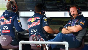 Horner (r.) und Co. drohen immer wieder mit einem Ausstieg von Red Bull