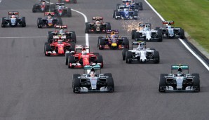 Beim Japan-GP in Suzuka startete Nico Rosberg von der Pole Position