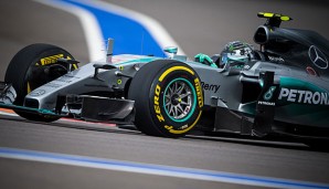 Nico Rosberg konnte sich in Russland gegen seinen Teamkollegen Lewis Hamilton durchsetzen