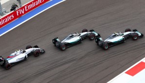 Lewis Hamilton feierte in Russland seinen neunten Sieg in der Formel-1-Saison 2015