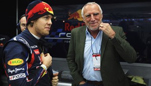 Sebastian Vettel gewann mit dem Red Bull und Didi Mateschitz vier WM-Titel