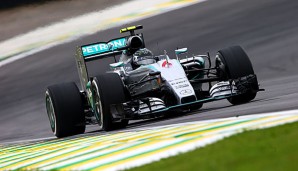 Nico Rosberg ist im freien Training in Brasilien die schnellste Zeit gefahren