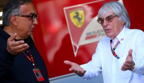 Bernie Ecclestone wollte mit den Herstellern um Ferrari-Boss Sergio Marchionne die Formel 1 umbauen