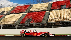Kimi Räikkönen gelang die bisher schnellste Runde der Wintertests