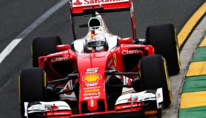 Sebastian Vettel war im Abschlusstraining in Melbourne bei der Musik