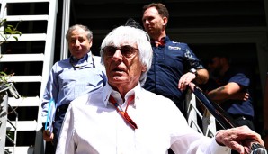 Bernie Ecclestone traf sich unter anderem mit den Teamchefs