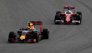 Max Verstappen und Sebastian Vettel gerieten beim Mexiko-GP aneinander