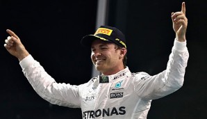 Nico Rosberg wird als Sportler des Monats November ausgezeichnet