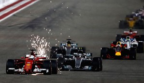 Sebastian Vettel musste beim Test in Bahrain mehrere Stunden zuschauen