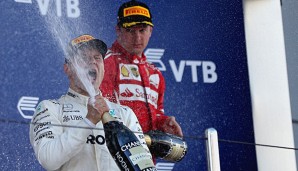 Bottas gewann in Sotschi vor Vettel und Räikkönen