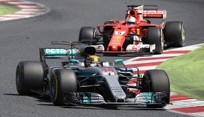 Lewis Hamilton liegt in der WM-Wertung auf Platz zwei hinter Sebastian Vettel