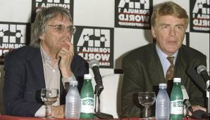 FOCA-FISA-Krieg, 1982: Bernie Ecclestone legt sich als Chef der Konstukteursvereinigung FOCA mit der FIA-Organisation FISA an. Der Streit eskaliert beim San-Marino-GP, alle englischen Teams boykottieren das Rennen.