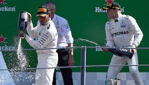 Lewis Hamilton feiert in Monza einen ungefährdeten Sieg