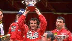 Platz 3: Alain Prost - 106 Podestplätze