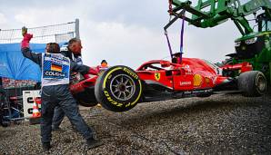 Für Sebastian Vettel der erste Ausfall in der laufenden Formel-1-Saison.