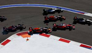 Beim Sotschi-GP 2016 war Daniil Kvyat in eine Kolission mit Sebastian Vettel verwickelt.