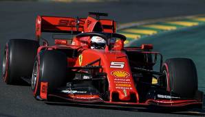 Sebastian Vettel belegt nach dem 1. Freien Training den zweiten Platz hinter Weltmeister Lewis Hamilton.