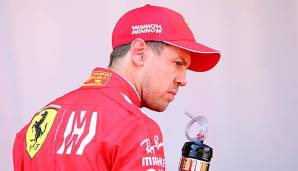 Sebastian Vettel kam beim Spanien-GP nicht über Platz 5 hinaus.