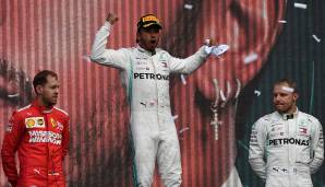 WM-KAMPF: Drei Rennen vor Schluss machte Lewis Hamilton Titel #6 perfekt, die Entscheidung war aber eigentlich schon viel früher gefallen. Wieder gelang es Bottas, Vettel und Co. nicht, den Briten zu stoppen. Schade, das raubte der Saison Spannung.