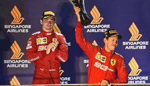 Sebastian Vettel und Charles Leclerc kämpfen um die Vormachtstellung bei Ferrari.