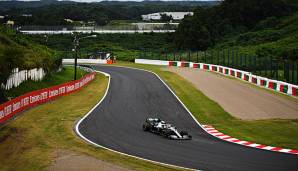 Lewis Hamilton peilt in Japan die Pole-Position an.