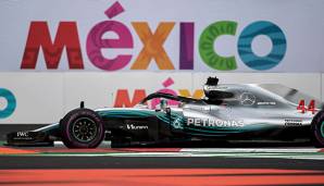 Lewis Hamilton kann beim Mexiko-GP den WM-Sieg unter Dach und Fach bringen.