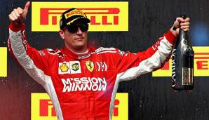 Im letzte Jahr siegte Kimi Räikkönen im Ferrari.