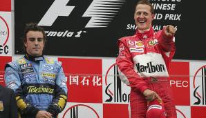 RENNSIEGE: 91 Stück hat Schumacher hier in die Geschichtsbücher geschrieben. Hamilton kommt auf 83 und dürfte diese irre Bestmarke entsprechend bald knacken. Vielleicht schon in der nächsten Saison?