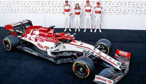Gleich bleibt auch die Faahrerpaarung. Altmeister Kimi Räikkönen, der sich in diesem Jahr zum F1-Piloten mit den meisten GPs krönen kann, und Antonio Giovinazzi sitzen im Cockpit des C39. Ex-Williams-Pilot Robert Kubica ist neuer Testfahrer.