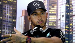 Lewis Hamilton sieht zurzeit schwarz, nicht nur für die Formel 1.