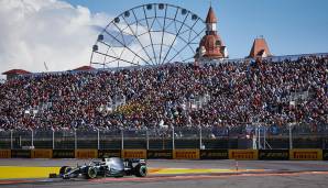 Das zehnte Rennen der Formel-1-Saison findet in Sotschi statt.
