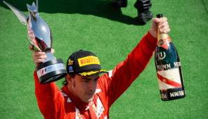 Platz 11 - SPANIEN: 32 Siege durch Fernando Alonso.