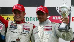 Schon damals kreuzen sich die Wege zwischen ihm und Nico Rosberg. Jahre später soll beide für denselben Rennstall fahren und gegeneinander um den WM-Titel kämpfen.