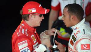 Am Ende darf aber ein andere lachen. In einem der knappsten Finals der F1-Geschichte sichert sich Ferrari-Pilot Kimi Räikkönen beim letzten Rennen in Sao Paulo den WM-Titel - einen Zähler vor den punktgleichen Hamilton und Alonso.