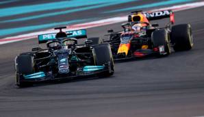 Max Verstappen und Lewis Hamilton duellieren sich um den Weltmeistertitel.