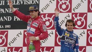 1989 und 1990 - Alain Prost gegen Ayrton Senna: 1989 fiel die Titel-Entscheidung schon im vorletzten Rennen, in dieser Auflistung sollte sie dennoch nicht fehlen.