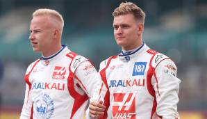 Mich Schumacher (r.) und Nikita Mazepin werden wohl keine Freunde mehr.