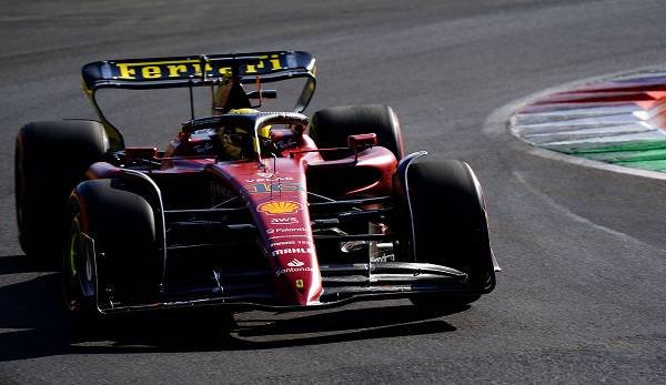 Charles Leclerc startet beim GP von Monza von der Pole Position.