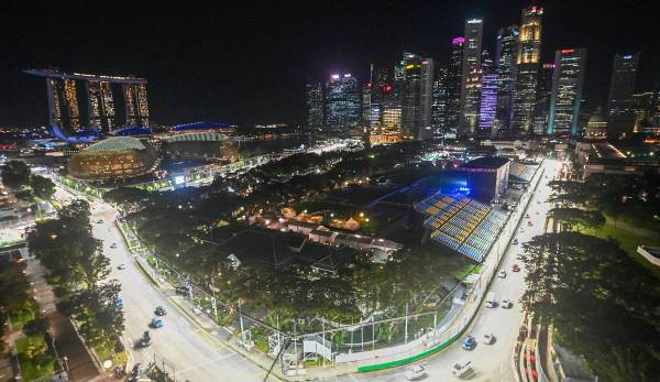 Die Formel 1 ist zum ersten Mal seit 2019 zurück auf dem Marina Bay Street Circuit in Singapur.