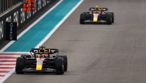 Max Verstappen führt aktuell vor seinem Teamkollegen Sergio Perez und Charles Leclerc.