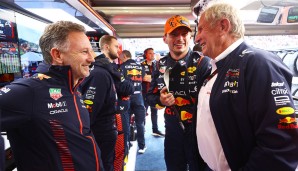 Teamchef Christian Horner (l.) und Motorsportchef Helmut Marko (r.) arbeiten seit 2005 gemeinsam für Red Bull.