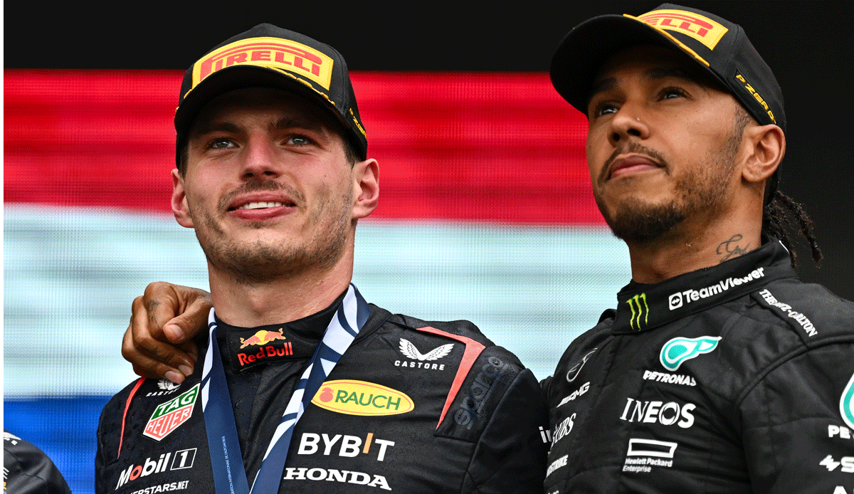 Max Verstappen, Lewis Hamilton