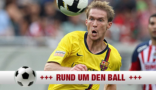 Alexander Hleb spielte von 2000 bis 2005 beim VfB Stuttgart. Dann ging's zu Arsenal und Barca