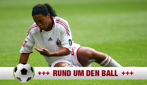 "Wie viele Jahre hab' ich noch?" Ronaldinho steht beim AC Mailand noch bis 2011 unter Vertrag