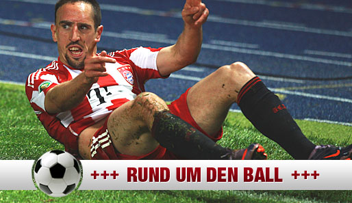 Franck Ribery verlängerte seinen Vertrag beim FC Bayern bis zum Juni 2015