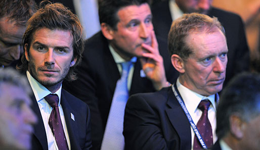 David Beckham ist nach der WM-Vergabe an Russland niedergeschlagen - England scheitert erneut