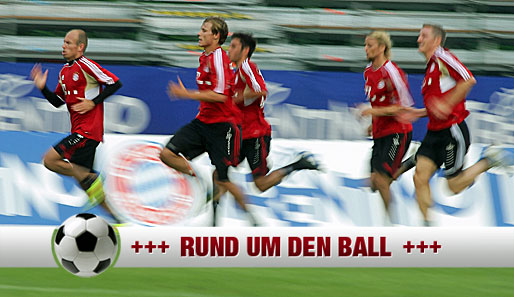 Bayerns Arjen Robben (l.) dürfte gegen den FC Zürich dabei sein